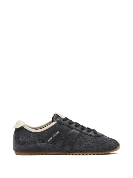Sneakerși Marc Jacobs cu șireturi din dantelă gri