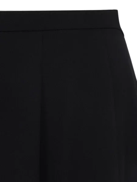 Fustă midi Alberta Ferretti cu talie înaltă negru