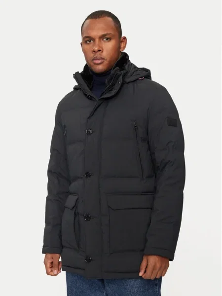 Hechter Paris Geacă din puf negru