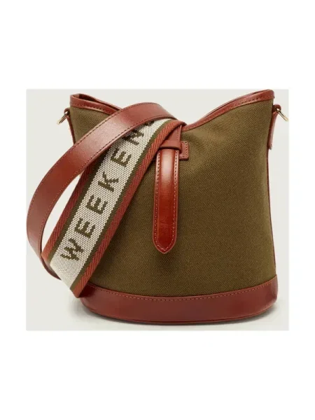 Weekend MaxMara Geantă pe umăr WKAVASAIO cu adaos de piele