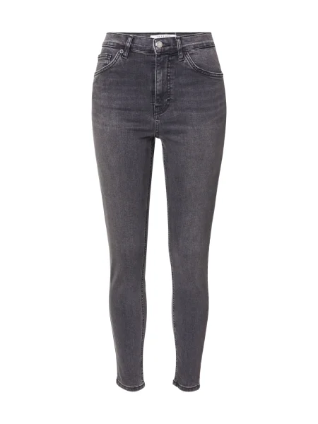 TOPSHOP Jeans JAMIE denim negru