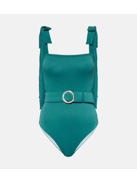Strój kąpielowy Alexandra Miro z kokardką niebieski