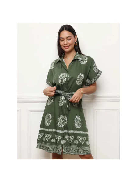 Haljina La Modeuse zelena