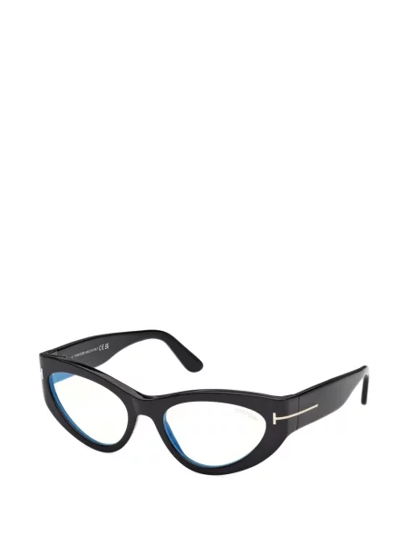 Слънчеви очила с котешки очи Tom Ford Eyewear черно