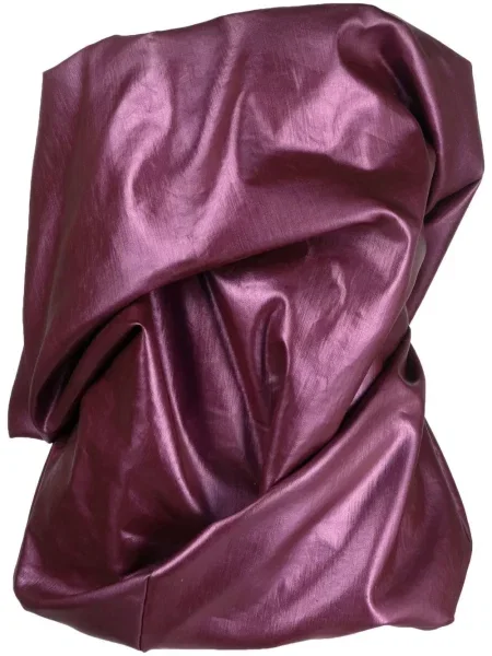 Bluzka Rick Owens bez ramiączek różowa