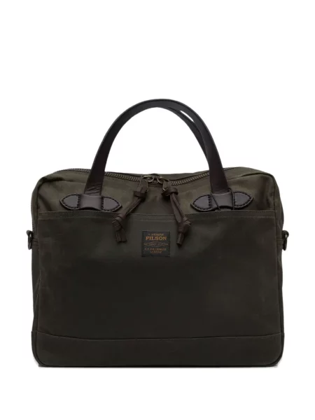 Geantă Filson cu autograf verde