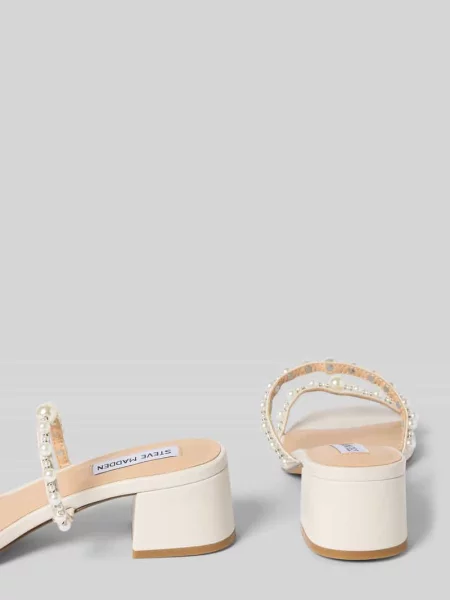 Klapki z naturalnej skóry Model Genessa' Steve Madden