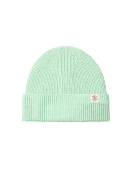 GOBI Cashmere Căciulă Unisex Cashmere Rib Knit Beanie deschis verde
