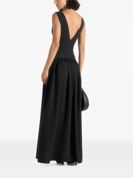 Rochie maxi Manière De Voir negru