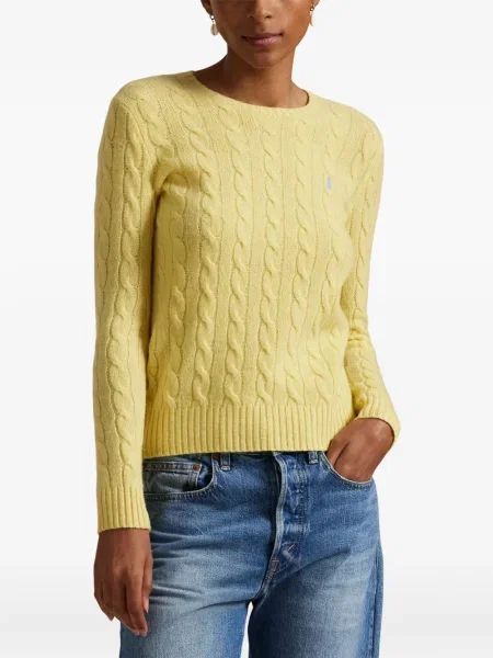 Căciulă Polo Ralph Lauren cu broderie tricotate de costum albastru