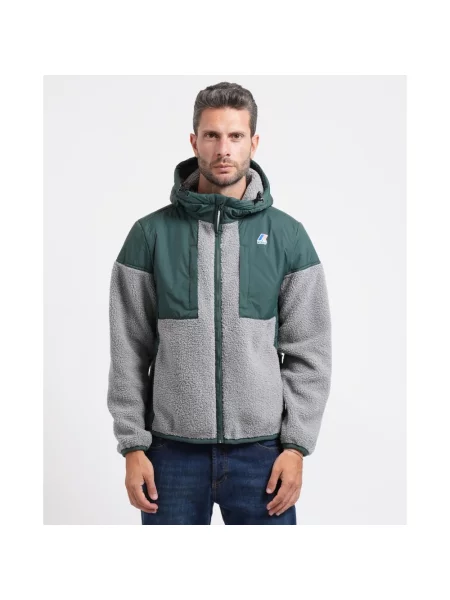 Bluza polarowa K-way polarowa zielona