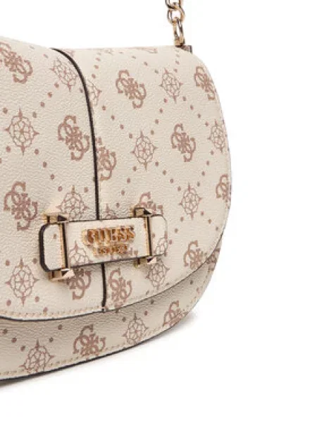 Guess Torbica Carrie Logo Écru