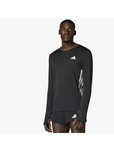 T-shirt adidas Adizero Running Longsleeve T-Shirt Black XL μαύρο
