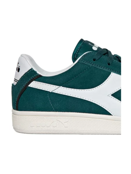 Sneakersy Diadora skórzane casual zielone