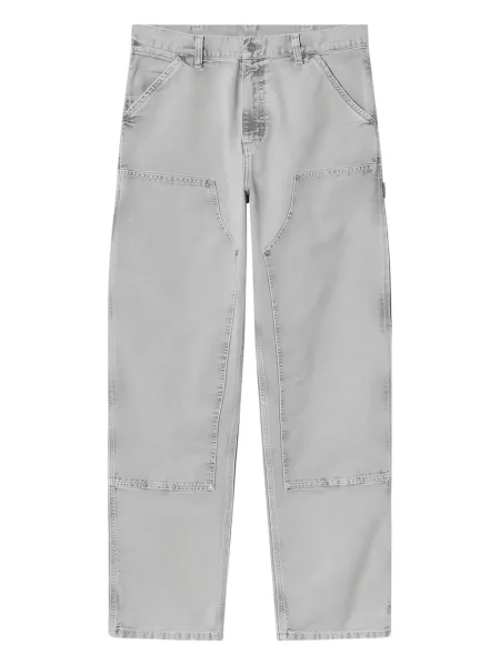 Дънки Carhartt Wip с автограф сиво