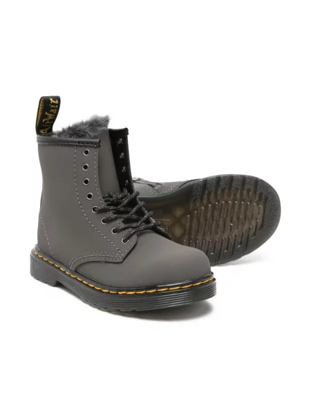 Botki dziecięce Dr. Martens szare