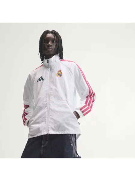 Domácí bunda Real Madrid Anthem bílá