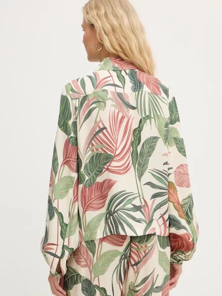 Guess Koszula Kolorowy zielona