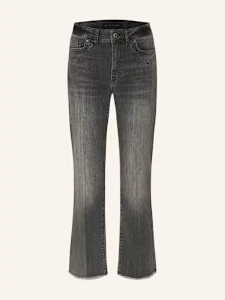 Raffaello Rossi Jeansy Flare Vic Z Ćwiekami grau