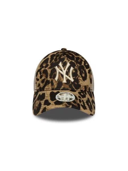 NEW ERA Șapcă New York Yankees maro / maro cappuccino / gri taupe negru