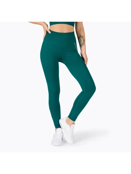 Olcsóbban. Női varrás nélküli leggings STRONG POINT Shape & Comfort Push Up Méret: XS-S zöld