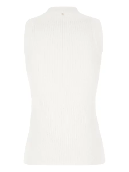 Top Sportmax tricotate alb