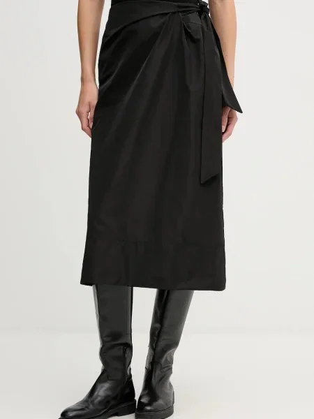 Sandro Ferrone fustă midi evazați negru