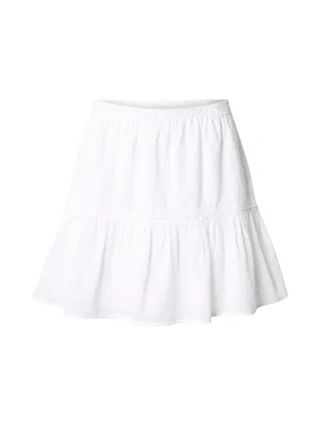 ONLY Fustă ONLDEFFIE' alb