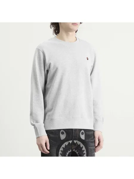 Bluza nierozpinana A Bathing Ape® szara