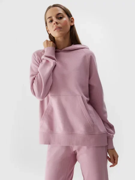 Худі 4F бавовна/поліестер рожевий