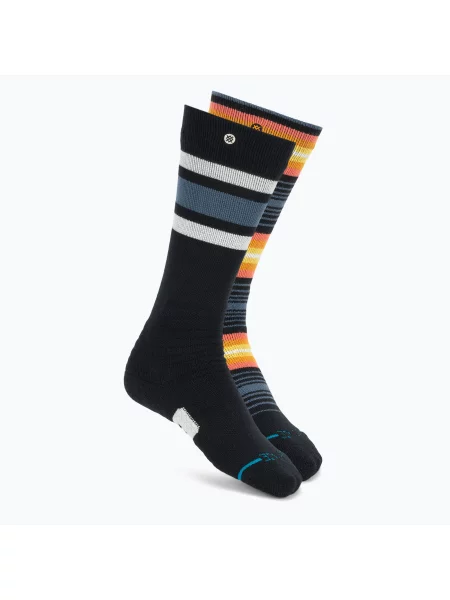 Șosete de schi pentru copii Stance Boyd Mid Poly 2 pack sea/blue albastru
