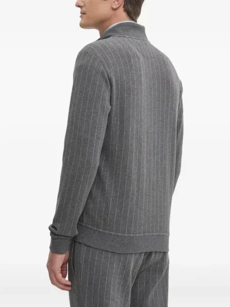 Pulover Hackett cu dungi gri