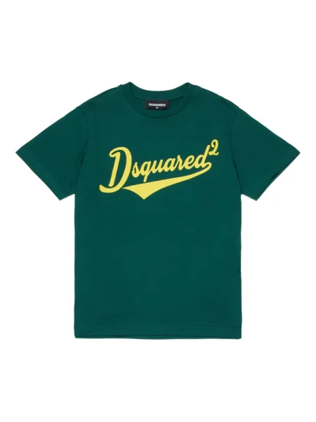 Koszulka dziecięca Dsquared2 zielona