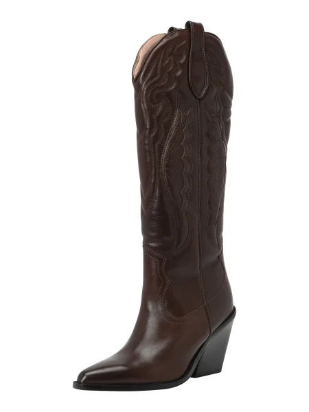 BRONX Kaubojske čizme New Kole tamno smeđa