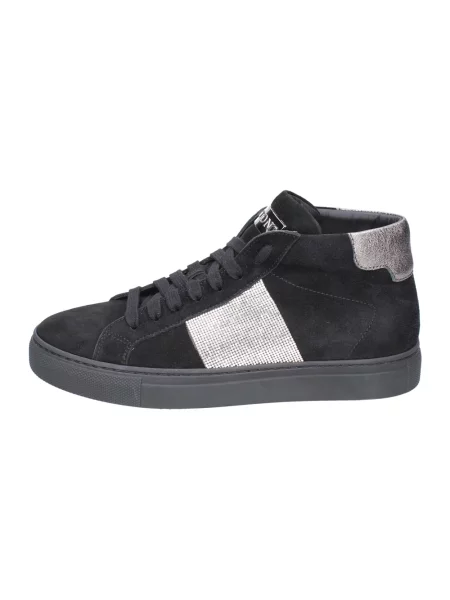 Sneakersy Stokton zamszowe czarne