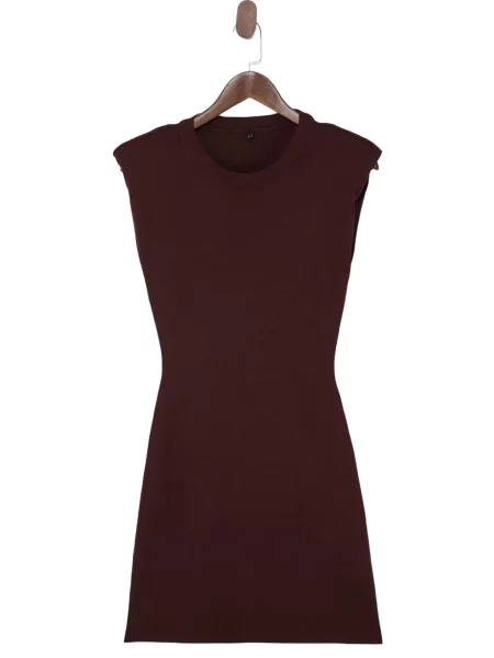 Trendyol Rochie tricotat maro