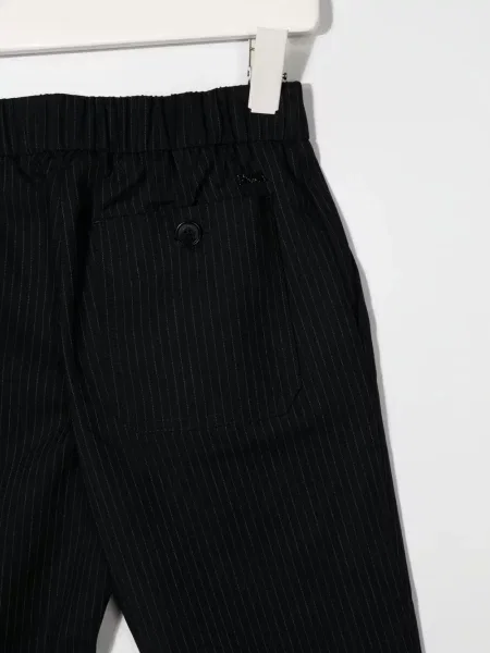Spodnie dziecięce Emporio Armani niebieskie