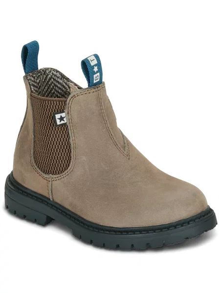 Botine chelsea copii Bonton maro