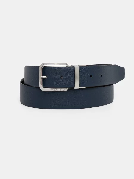 Valentino Bags curea bărbătească de piele MARNIER negru