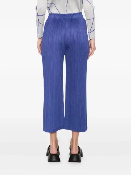Pantaloni Issey Miyake albastru