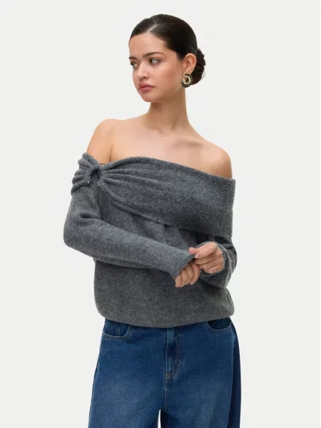 Vero Moda Πουλόβερ Lovely γκρι