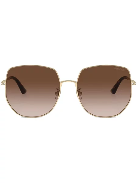 Ochelari de soare Jimmy Choo Eyewear de cristal auriu