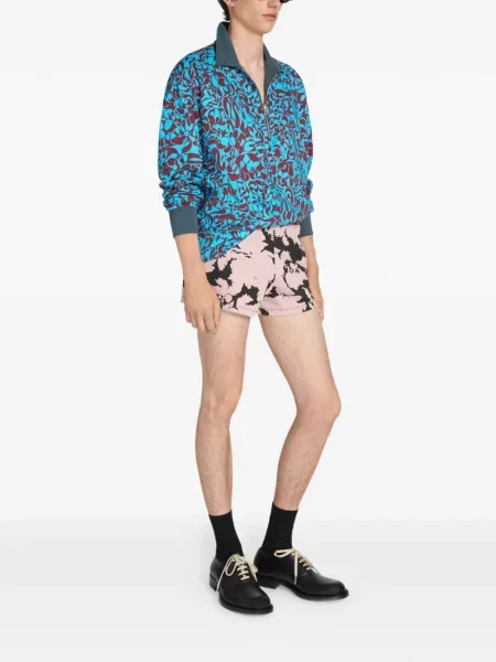 Polo Dries Van Noten albastru