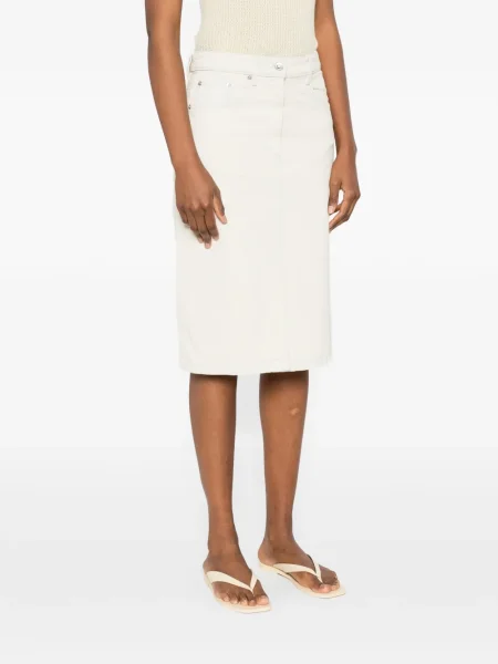 Fustă midi A.p.c. până la genunchi