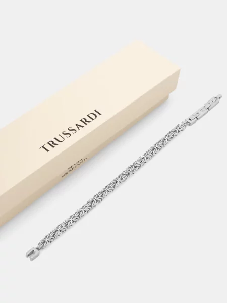 Trussardi karkötő férfi rozsdamentes acél T-STEEL