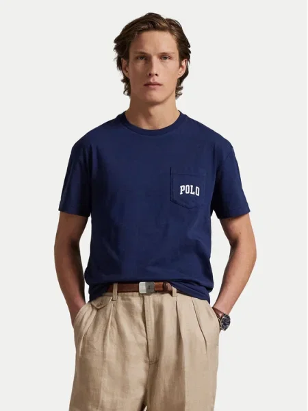 Polo Ralph Lauren Tričko námornícka modrá