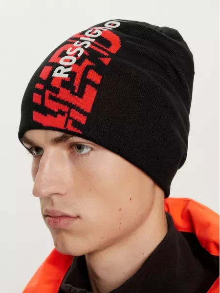 Zimná čiapka Rossignol Hero Reverse black čierna