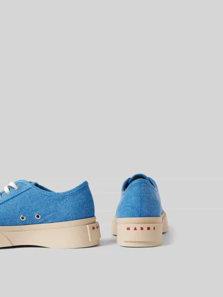 Sneakersy sznurowane Marni niebieskie