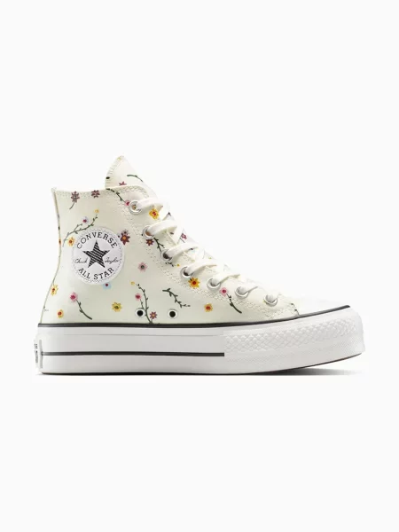 Високи кецове Converse Chuck Taylor All Star Lift бяло