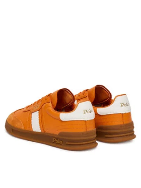 Sneakersy Polo Ralph Lauren oranžové
